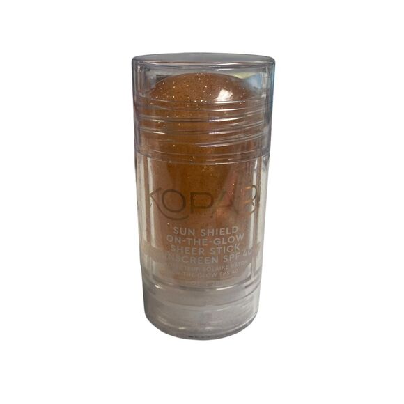 Kopari Sun Shield On-The-Glow Sheer Stick SPF 40 1 oz – Shimmer Sunscreen for Fa - Picture 1 of 2